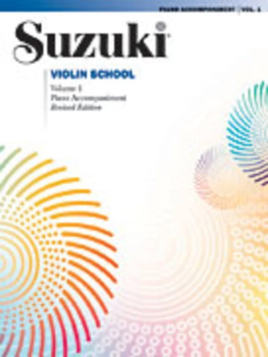 SUZUKI VIOLIN SCHOOL VOL 1 PIANO ACCOMPANIMENT