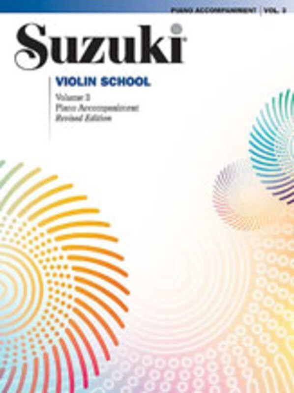 SUZUKI VIOLIN SCHOOL VOL 3 PIANO ACCOMPANIMENT