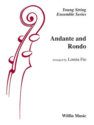 ANDANTE AND RONDO FOR STRING ORCHESTRA SO3 SCORE
