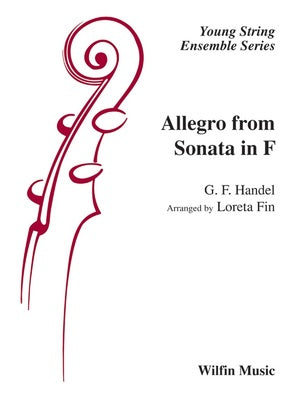 ALLEGRO FROM SONATA IN F FOR STRING ORCHESTRA SO3-3.5 SCORE