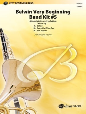 BELWIN VERY BEGINNING BAND KIT #5 CB0.5 SC/PTS