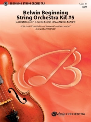 BELWIN BEGINNING STRING ORCHESTRA KIT #5 SO2.5 SC/PTS