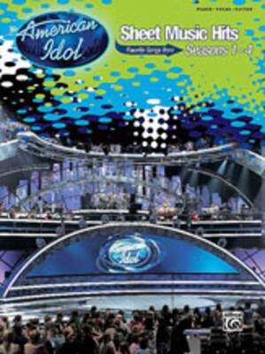 AMERICAN IDOL SHEET MUSIC HITS SEASONS 1 - 4 PVG