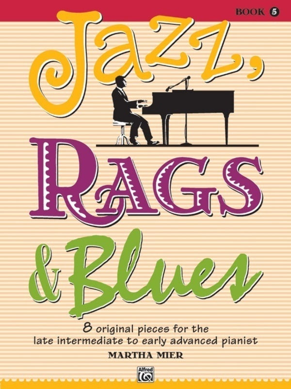 JAZZ RAGS & BLUES BK 5 BK/OLA