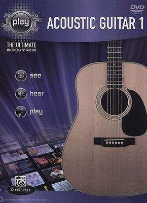 ALFREDS PLAY ACOUSTIC GTR BASICS BK/DVD