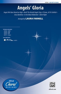 ANGELS GLORIA SAB/PIANO