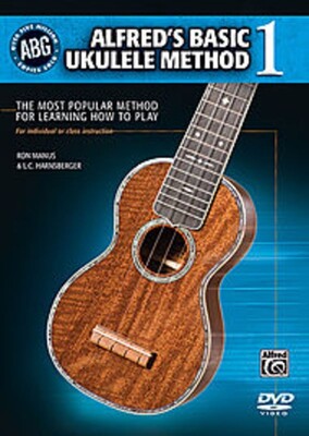 ALFREDS BASIC UKULELE METHOD 1 DVD