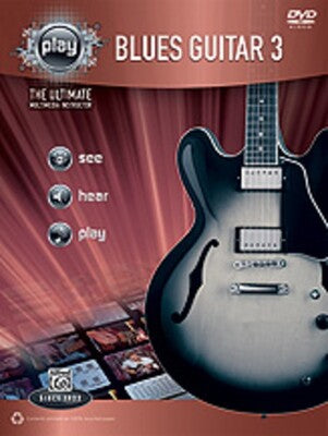 ALFREDS PLAY BLUES GUITAR 3 BK/DVD