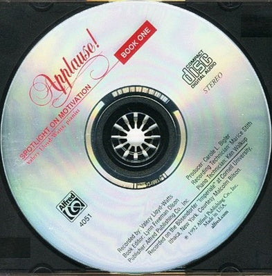 APPLAUSE BK 1 CD