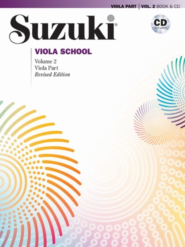 SUZUKI VIOLA SCHOOL VOL 2 VIOLA PART BK/CD