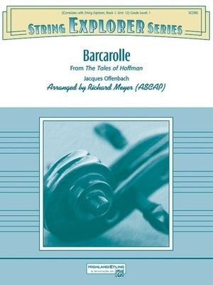 BARCAROLLE (FROM THE TALES OF HOFFMAN) SO1 SC/PTS