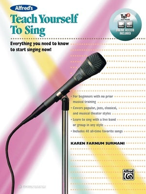 ALFREDS TEACH YOURSELF TO SING BK/OLM