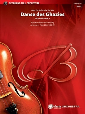 ARENSKY - DANSE DES GHAZIES MVT NO 9 FO1.5 SC/PTS