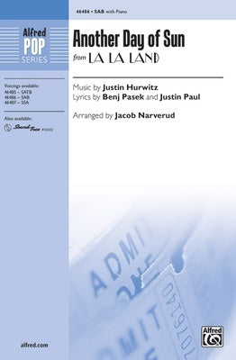 ANOTHER DAY OF SUN (FROM LA LA LAND) SAB/PIANO