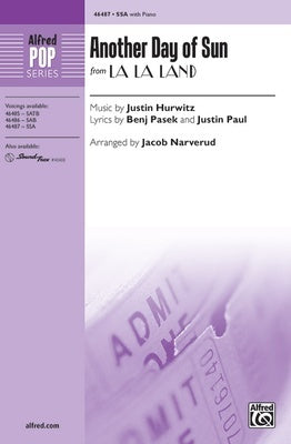 ANOTHER DAY OF SUN (FROM LA LA LAND) SSA/PIANO