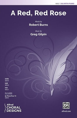 A RED RED ROSE SSA