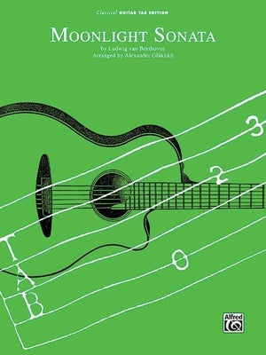 BEETHOVEN - MOONLIGHT SONATA CLASSICAL GUITAR TAB S/S