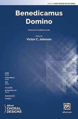 BENEDICAMUS DOMINO 3 PART MIXED