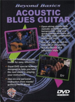 BEYOND BASICS SOLO ACOUSTIC BLUES GUITAR DVD
