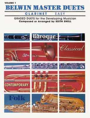BELWIN MASTER DUETS CLARINET EASY VOL 1