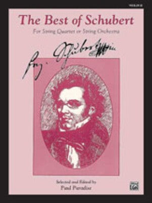 BEST OF FRANZ SCHUBERT VLN  2 ARR PARADISE