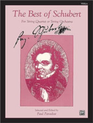 BEST OF FRANZ SCHUBERT VLA ARR PARADISE