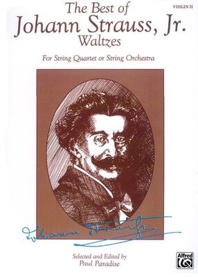 BEST OF STRAUSS FOR STRING QUARTET 2ND VLN