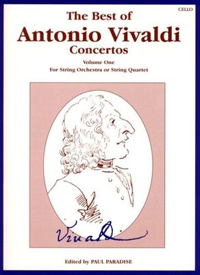 BEST OF ANTONIO VIVALDI CONCERTOS BK 1 CELLO