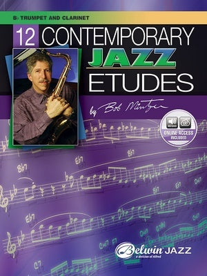 12 CONTEMPORARY JAZZ ETUDES FOR TRUMPET AND CLARINET BK/OLA