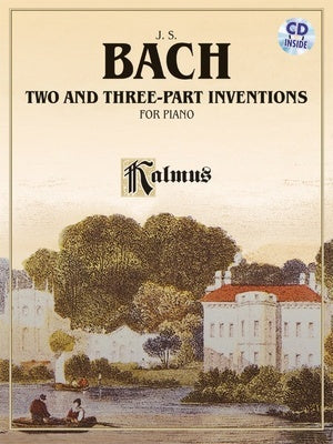 BACH - 2 AND 3 PART INVENTIONS FOR PIANO BK/CD