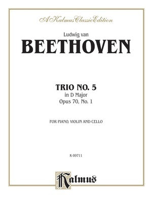 BEETHOVEN - PIANO TRIO NO 5 OP 70 NO 1 D MAJOR