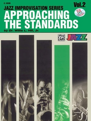 APPROACHING THE STANDARDS VOL 2 E FLAT BK/CD