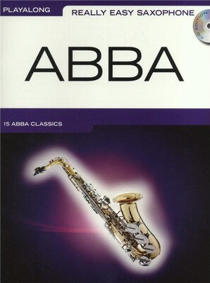 ABBA REALLY EASY ALTO SAX BK/CD