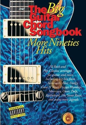 BIG GUITAR CHORD SONGBOOK MORE 90S HITS