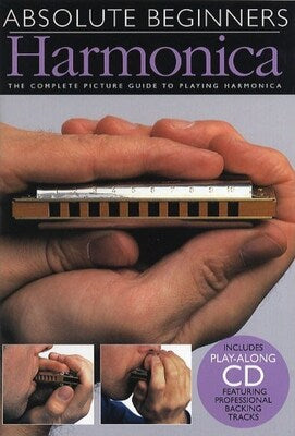 ABSOLUTE BEGINNERS HARMONICA BK/CD/HARMONICA