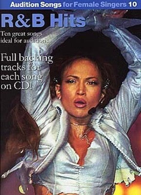 AUDITION SONGS FEMALE 10 R&B HITS BK/CD