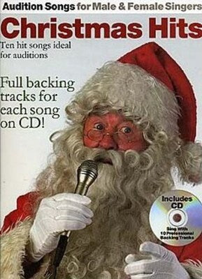 AUDITION SONGS CHRISTMAS M/F BK/CD