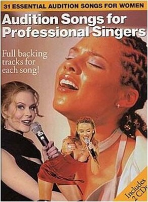 AUDITION SONGS FOR PROFESSIONAL SINGERS FEMALE BK/CD