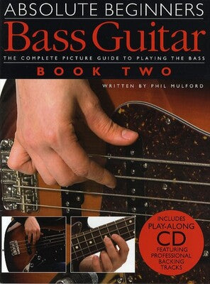 ABSOLUTE BEGINNERS BASS GUITAR BK 2 BK/CD