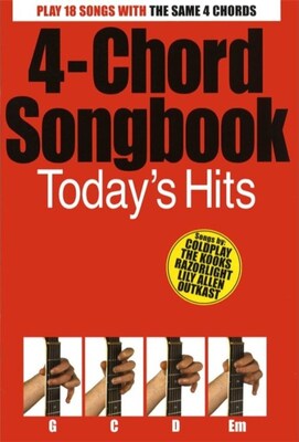 4 CHORD SONGBOOK TODAYS HITS