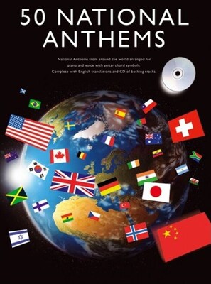 50 NATIONAL ANTHEMS BK/CD