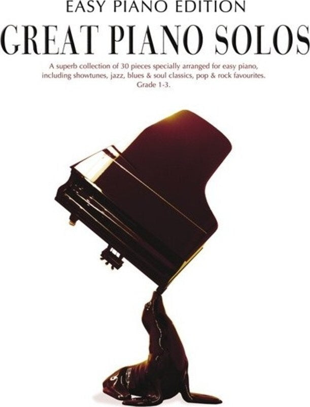 GREAT PIANO SOLOS EASY PIANO EDITION BLACK BOOK