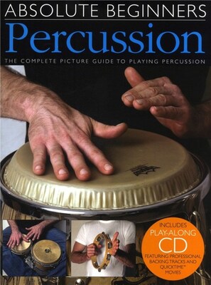 ABSOLUTE BEGINNERS PERCUSSION BK/CD