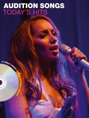 AUDITION SONGS FEMALE TODAYS HITS BK/CD