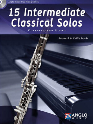 15 INTERMEDIATE CLASSICAL SOLOS CLARINET BK/CD