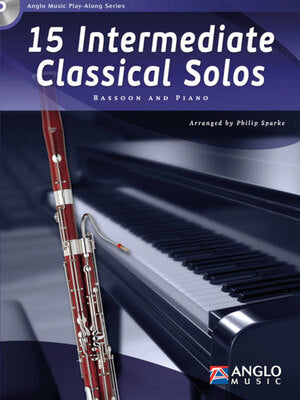 15 INTERMEDIATE CLASSICAL SOLOS BASSOON BK/CD
