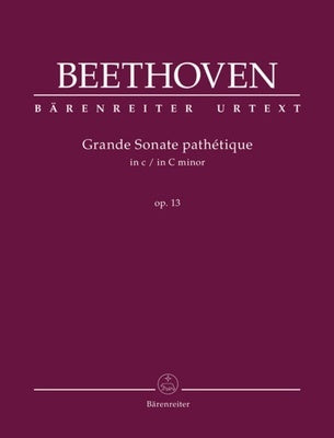 BEETHOVEN - SONATA C MINOR OP 13 PATHETIQUE URTEXT