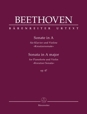 BEETHOVEN - SONATA A MAJOR OP 47 VIOLIN/PIANO KREUTZER
