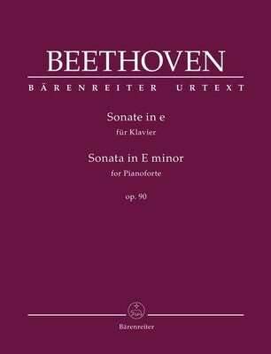 BEETHOVEN - SONATA E MINOR OP 90 PIANO URTEXT