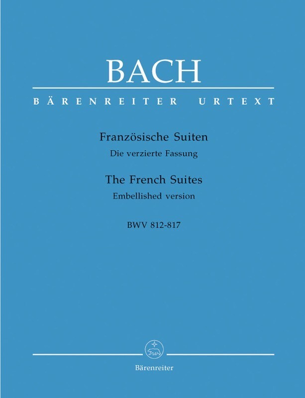 BACH - FRENCH SUITES BWV 812-817 URTEXT